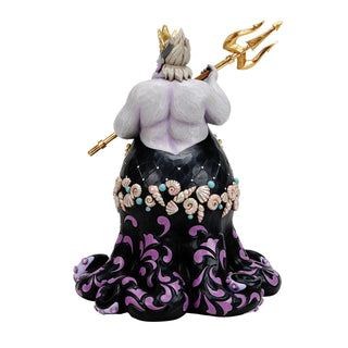 Jim Shore Disney Traditions: Ursula Deluxe 2nd in Disney Villains Series Figurine sparkle-castle
