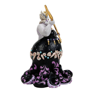 Jim Shore Disney Traditions: Ursula Deluxe 2nd in Disney Villains Series Figurine sparkle-castle