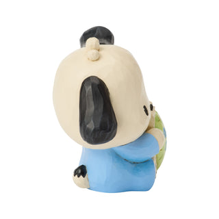 Jim Shore Sanrio: Pochacco Baby Boy's First Hanging Ornament sparkle-castle