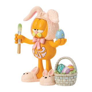 Jim Shore Garfield: Garfield with Bunny Ears Figurine sparkle-castle