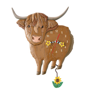 Allen Designs: Sunny Moo Clock sparkle-castle
