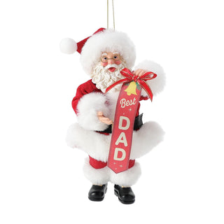 Department 56 Possible Dreams: Best Dad Hanging Ornament sparkle-castle