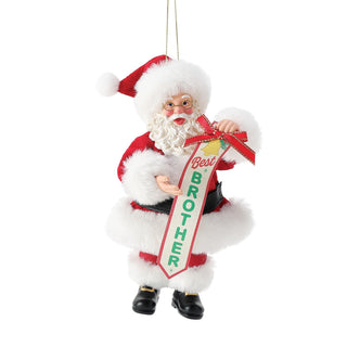 Department 56 Possible Dreams: Best Brother Hanging Ornament sparkle-castle