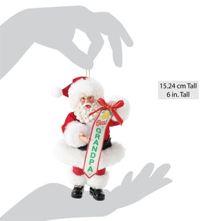 Department 56 Possible Dreams: Best Grandpa Hanging Ornament sparkle-castle