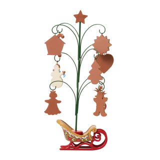 Jim Shore Heartwood Creek: Gingerbread Christmas Tree With Cookie Ornaments Figurine sparkle-castle