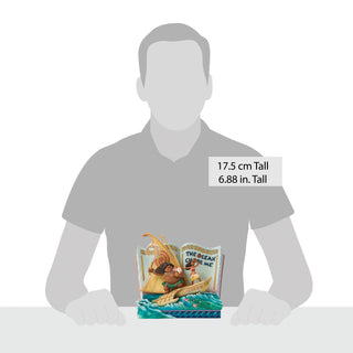 Jim Shore Disney Traditions: Moana Storybook Figurine sparkle-castle
