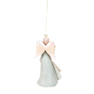 Foundations Pet Bereavement Angel With Photo Frame Hanging Ornament sparkle-castle