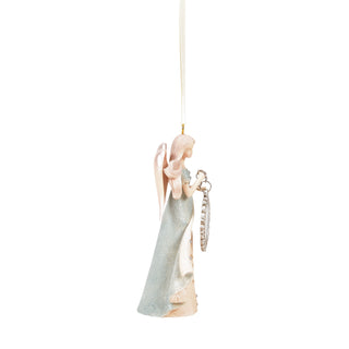 Foundations Pet Bereavement Angel With Photo Frame Hanging Ornament sparkle-castle