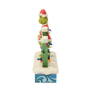 Jim Shore The Grinch: Grinch Word Sign Figurine sparkle-castle