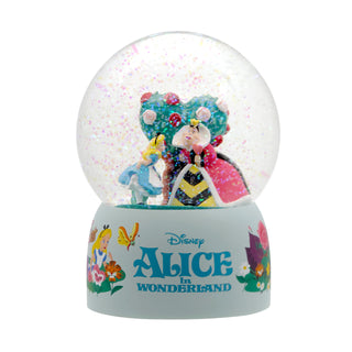Disney Showcase: Alice in Wonderland 100MM Snow Globe sparkle-castle