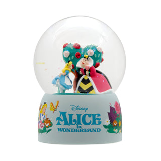 Disney Showcase: Alice in Wonderland 100MM Snow Globe sparkle-castle
