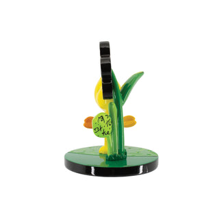 Peanuts Britto: Woodstock With Flower Miniature Figurine sparkle-castle