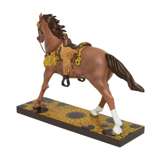 Trail of Painted Ponies: Sunflower Sorrel Figurine Limited Edition sparkle-castle
