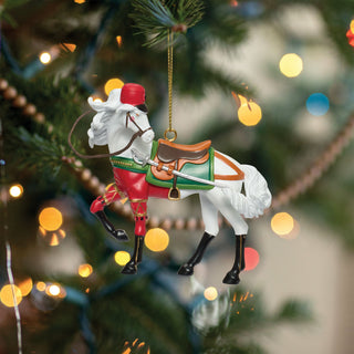The Trail of Painted Ponies: Nutcracker Toy Soldier Hanging Ornament sparkle-castle