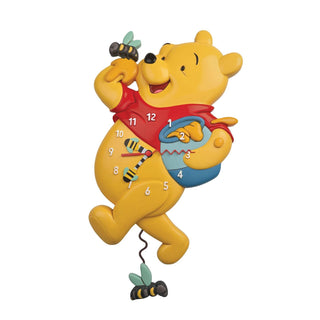 Jim Shore Disney: Winnie the Pooh Wall Clock Wall Clock Resin