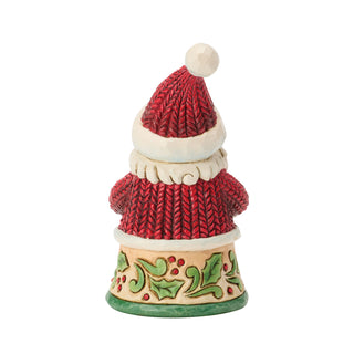 Jim Shore Heartwood Creek: Santa Holding Star Miniature Figurine sparkle-castle