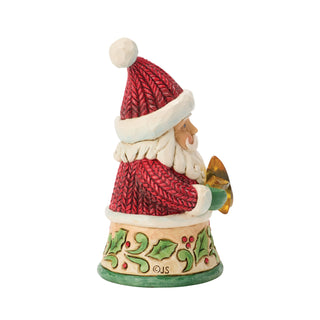 Jim Shore Heartwood Creek: Santa Holding Star Miniature Figurine sparkle-castle