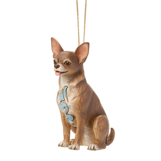 Jim Shore Heartwood Creek: Chihuahua Dog Hanging Ornament sparkle-castle