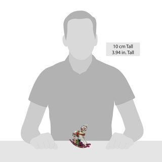 Jim Shore Heartwood Creek: Rocking Horse Hanging Ornament sparkle-castle