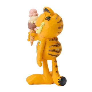Jim Shore Garfield: Garfield with Ice Cream Figurine