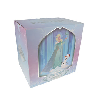 Disney Showcase: Elsa & Olaf Seasonal Figurine sparkle-castle