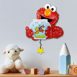 Allen Designs Sesame Street: Elmo Wall Clock sparkle-castle