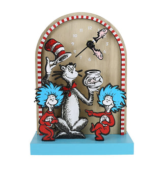 Allen Designs: Cat in the Hat Desk Clock sparkle-castle