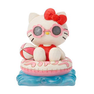 Jim Shore Sanrio: Hello Kitty with Floatie Figurine