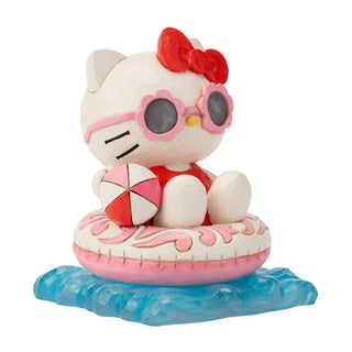 Jim Shore Sanrio: Hello Kitty with Floatie Figurine