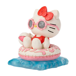 Jim Shore Sanrio: Hello Kitty with Floatie Figurine