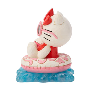 Jim Shore Sanrio: Hello Kitty with Floatie Figurine