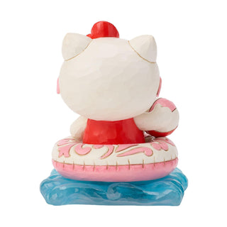 Jim Shore Sanrio: Hello Kitty with Floatie Figurine