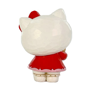 Jim Shore Sanrio: Hello Kitty with Heart Miniature Figurine sparkle-castle
