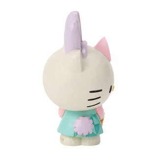 Jim Shore Sanrio: Hello Kitty Easter Bunny Figurine sparkle-castle