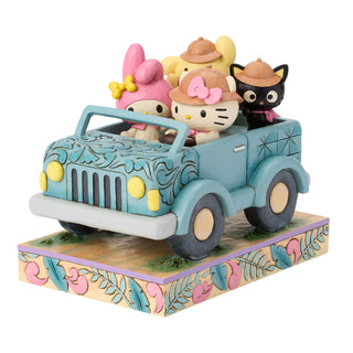 Jim Shore Sanrio: Hello Kitty & Friends Safari Figurine sparkle-castle