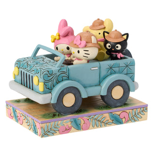 Jim Shore Sanrio: Hello Kitty & Friends Safari Figurine sparkle-castle