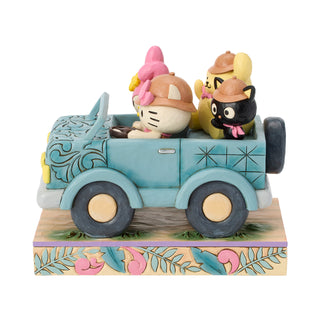Jim Shore Sanrio: Hello Kitty & Friends Safari Figurine sparkle-castle