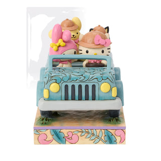 Jim Shore Sanrio: Hello Kitty & Friends Safari Figurine sparkle-castle