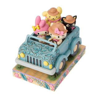 Jim Shore Sanrio: Hello Kitty & Friends Safari Figurine sparkle-castle