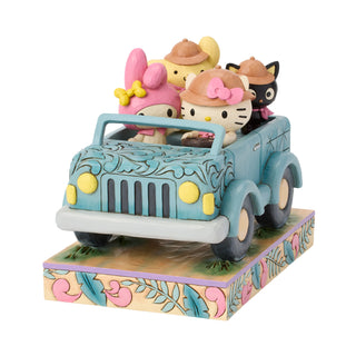 Jim Shore Sanrio: Hello Kitty & Friends Safari Figurine sparkle-castle
