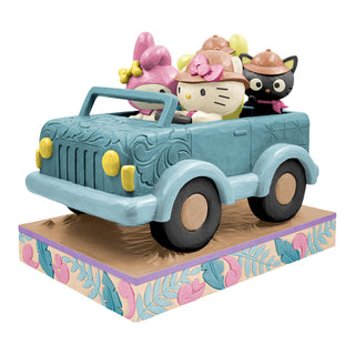 Jim Shore Sanrio: Hello Kitty & Friends Safari Figurine sparkle-castle
