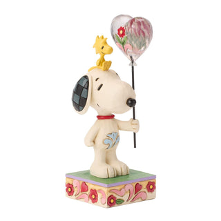 Jim Shore Peanuts: Snoopy with Heart Balloon Figurine