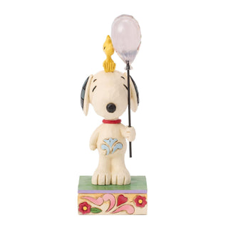 Jim Shore Peanuts: Snoopy with Heart Balloon Figurine