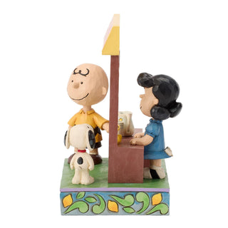 Jim Shore Peanuts: Lucy's Lemonade Stand Figurine