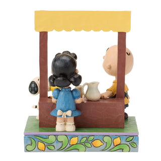 Jim Shore Peanuts: Lucy's Lemonade Stand Figurine