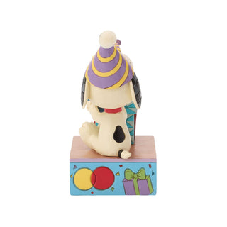Jim Shore Peanuts: Birthday Snoopy Figurine Figurine
