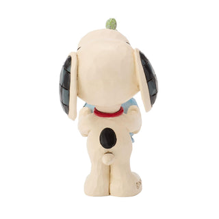 Jim Shore Peanuts: Snoopy with Plant Mini Figurine