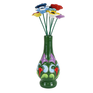 Jim Shore Heartwood Creek: Flowers 8 PC Assorted Ceramic Flowers
