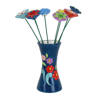 Jim Shore Heartwood Creek: Flowers 8 PC Assorted Ceramic Flowers