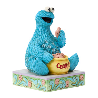 Jim Shore Sesame Street: Cookie Monster Figurine sparkle-castle